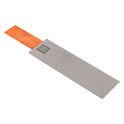 アルミと銅の接合部、超音波溶接で接続