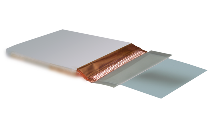 銅箔とアルミ箔を超音波で接合したリチウムイオン電池