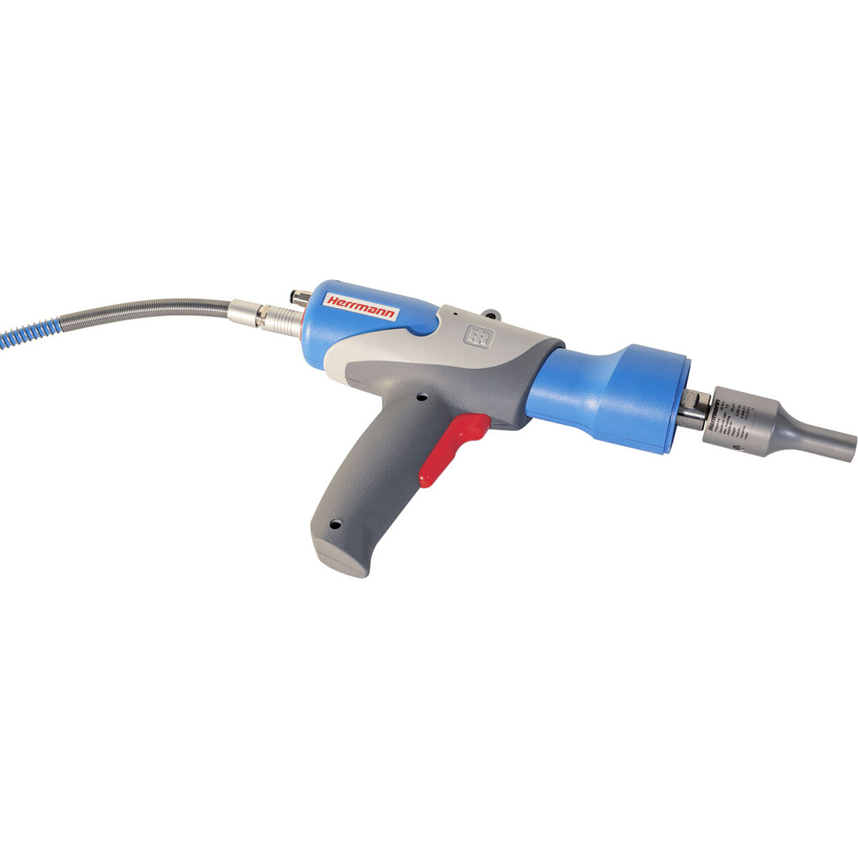 ハンドル、ソノトロード、ホース接続付きの手動溶接工具